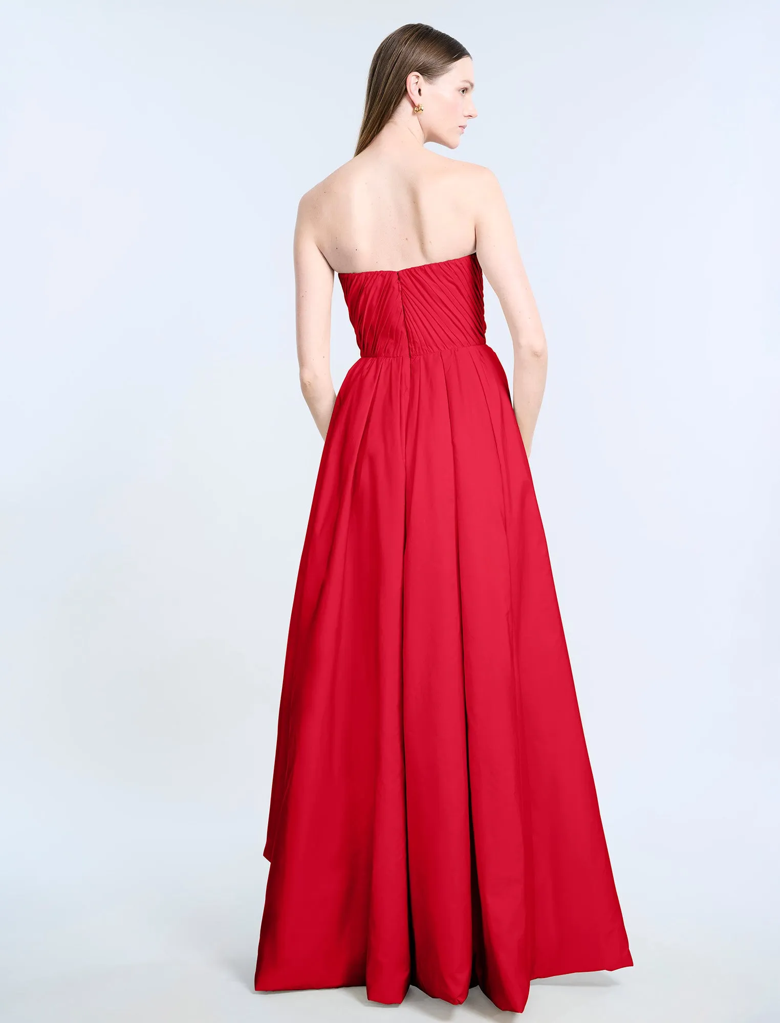 High Slit Ball Gown sold by BCBGMaxAzria product image thumbnail 2