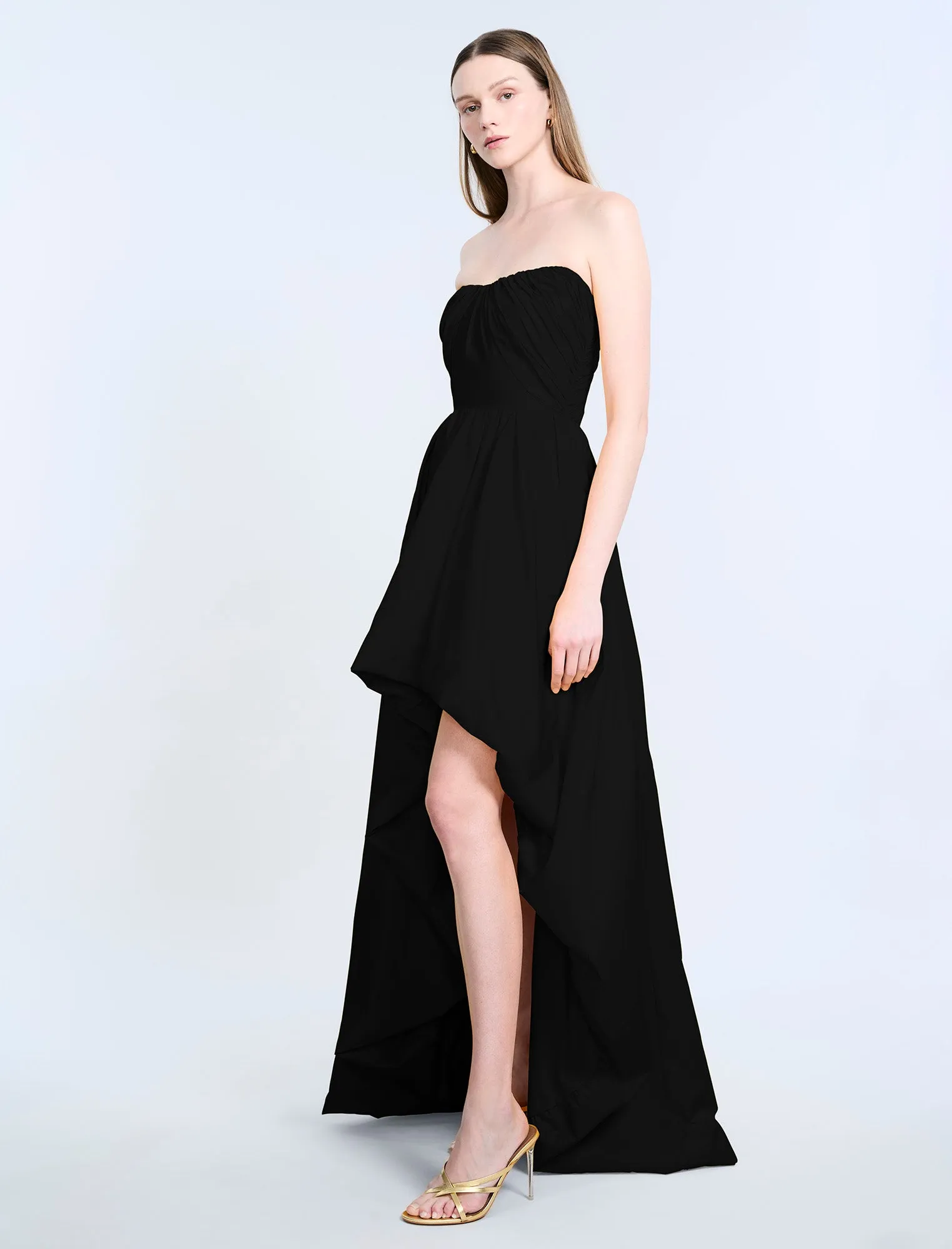 High Slit Ball Gown sold by BCBGMaxAzria product image thumbnail 3