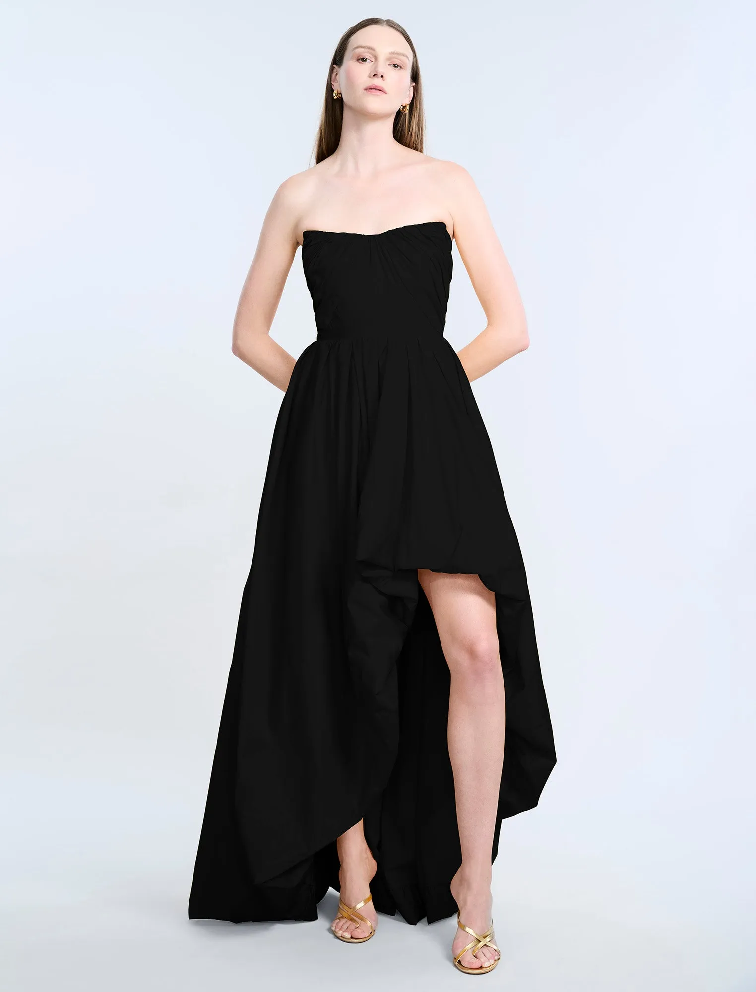 High Slit Ball Gown sold by BCBGMaxAzria product image thumbnail 5