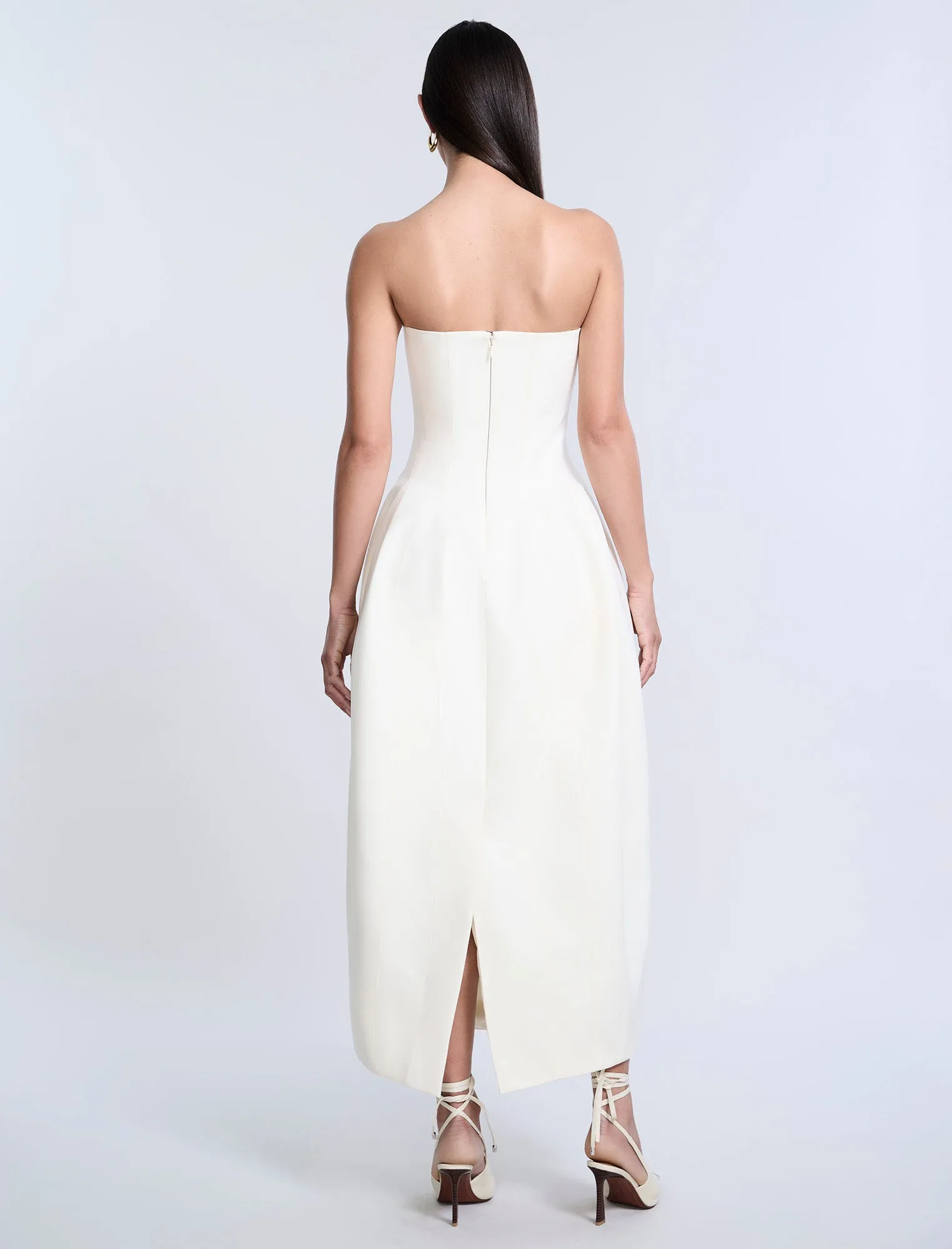 Solid Structured Gown sold by BCBGMaxAzria product image thumbnail 2