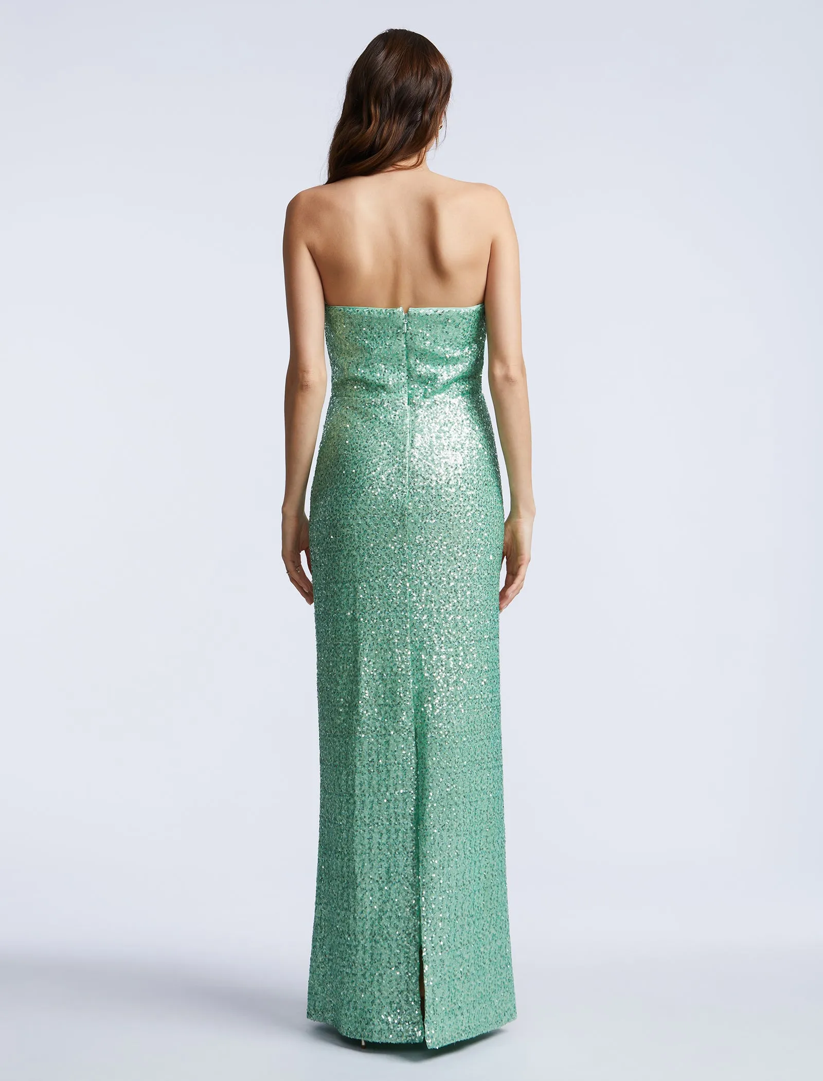 Plunging U Neckline Gown sold by BCBGMaxAzria product image thumbnail 2