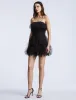Solid Cascade Mini Dress sold by BCBGMaxAzria