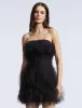 Solid Cascade Mini Dress sold by BCBGMaxAzria