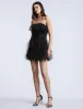 Solid Cascade Mini Dress sold by BCBGMaxAzria