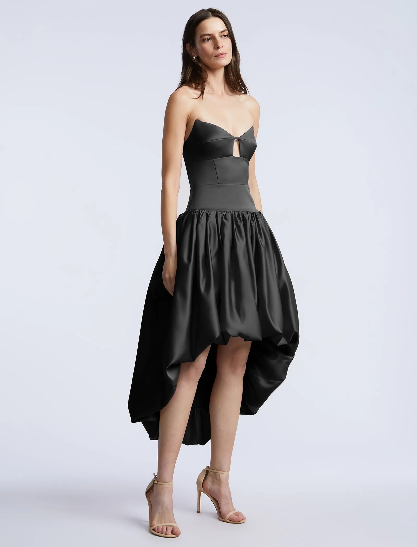 Solid Bubble Hem Dress sold by BCBGMaxAzria product image thumbnail 3