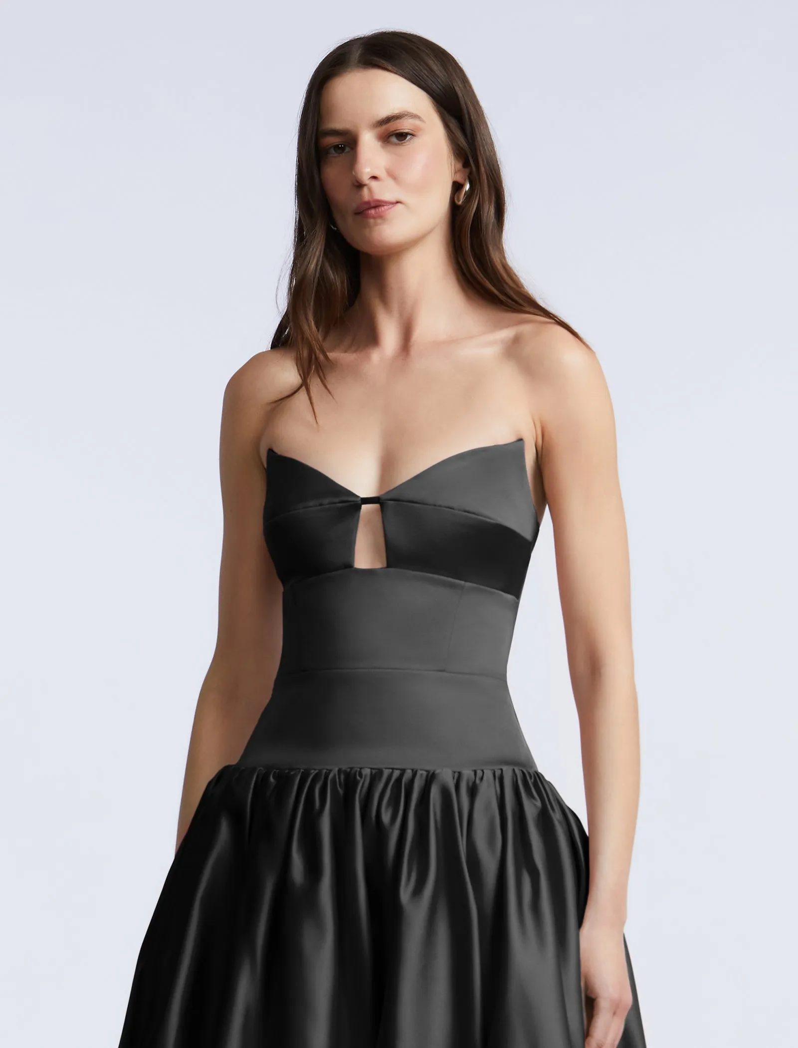 Solid Bubble Hem Dress sold by BCBGMaxAzria product image thumbnail 4