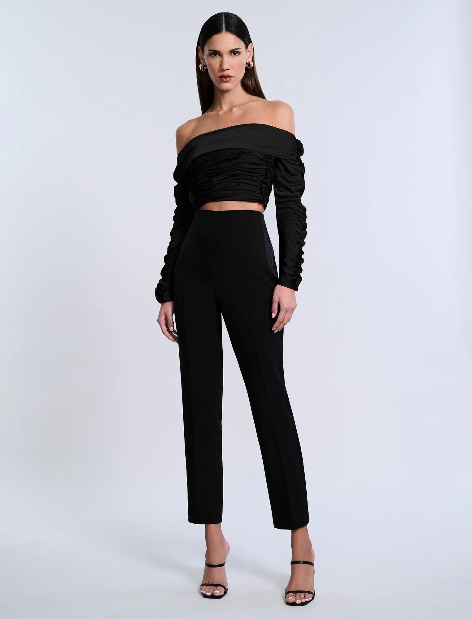 Lettuseruffle Off Shoulder Top sold by BCBGMaxAzria product image thumbnail 5