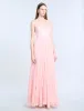 Lace Bodice Chiffon Rufle Gown sold by BCBGMaxAzria