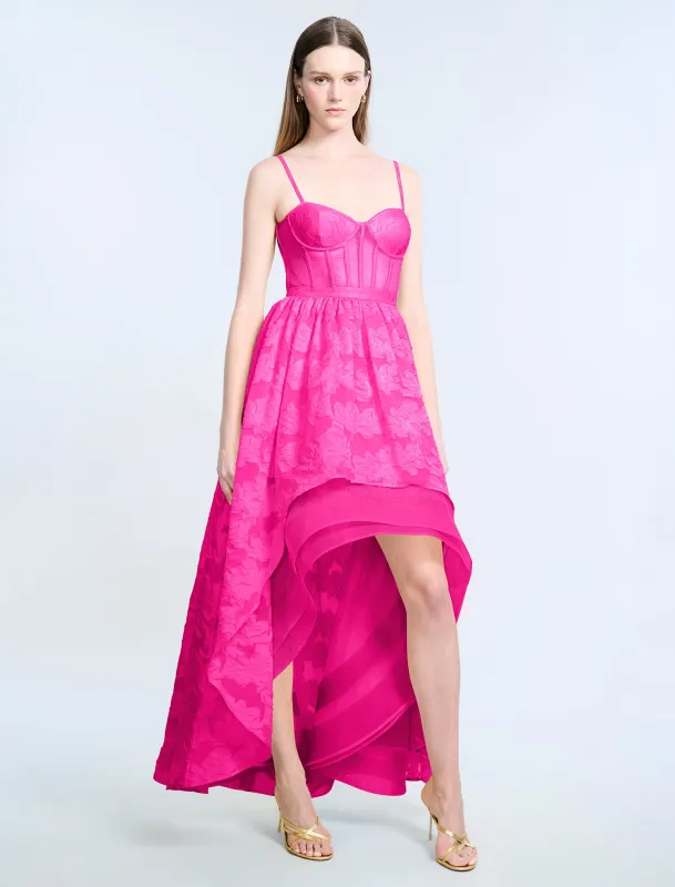 High Low Organza Tulle Gown sold by BCBGMaxAzria