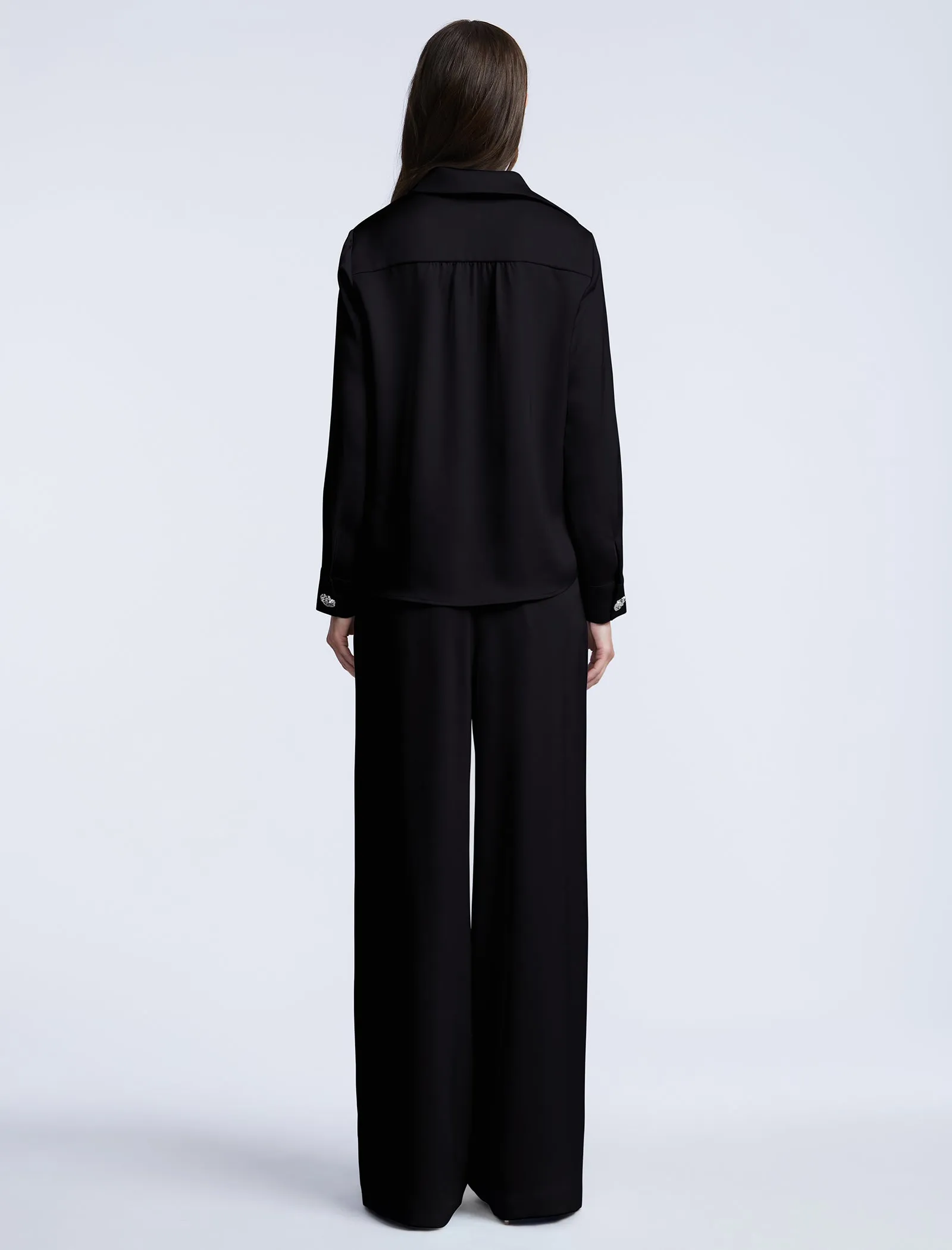 Washed Relaxed Button Down sold by BCBGMaxAzria product image thumbnail 2