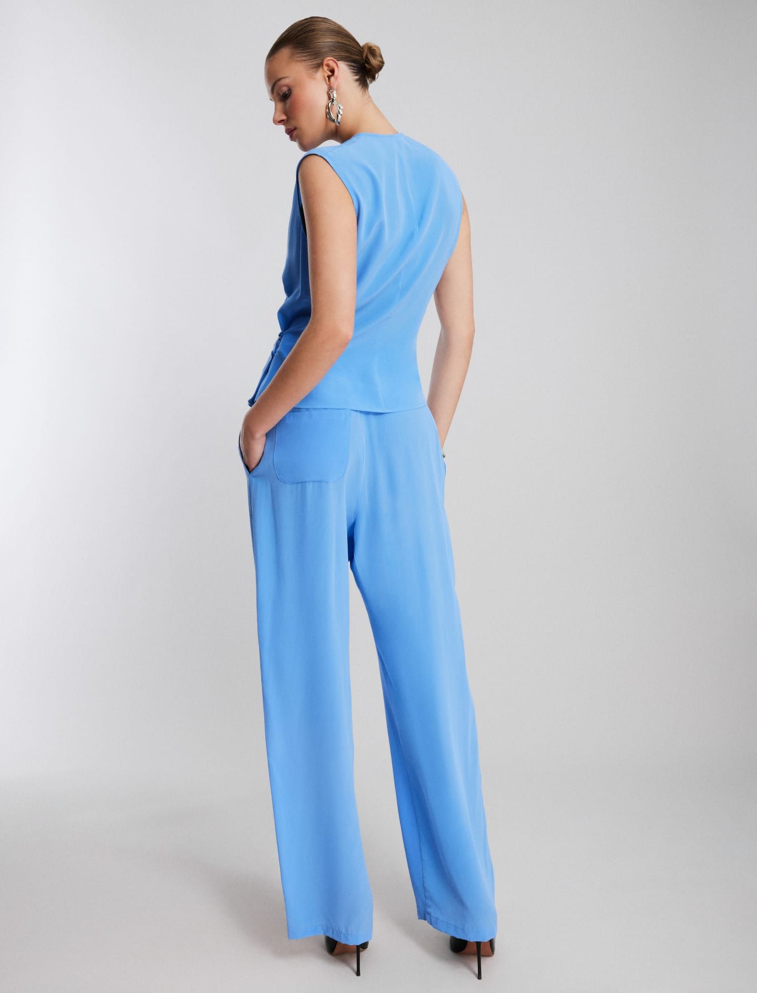Hunter Silk Pant sold by BCBGMaxAzria product image thumbnail 3