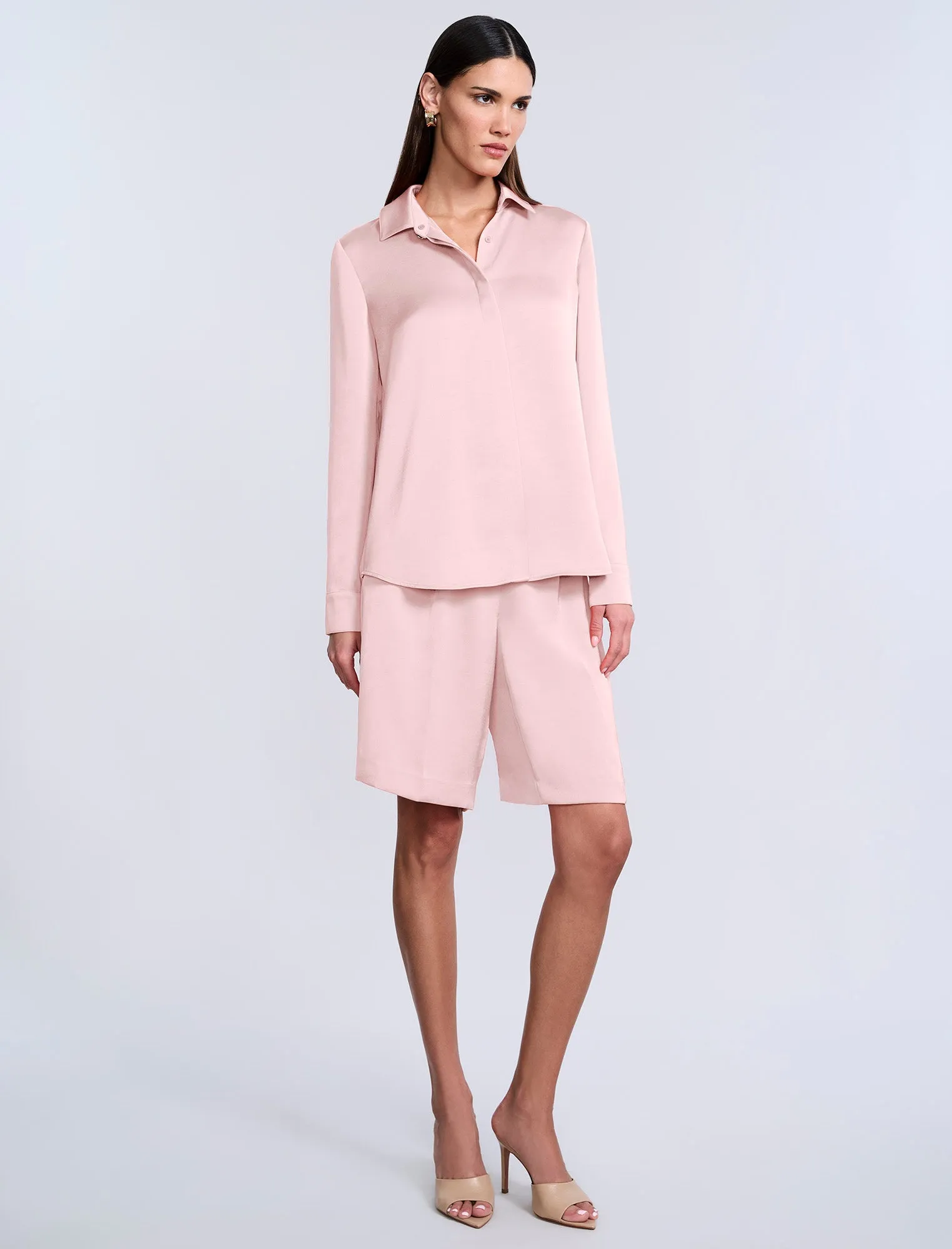 Washed Relaxed Button Down sold by BCBGMaxAzria product image thumbnail 5