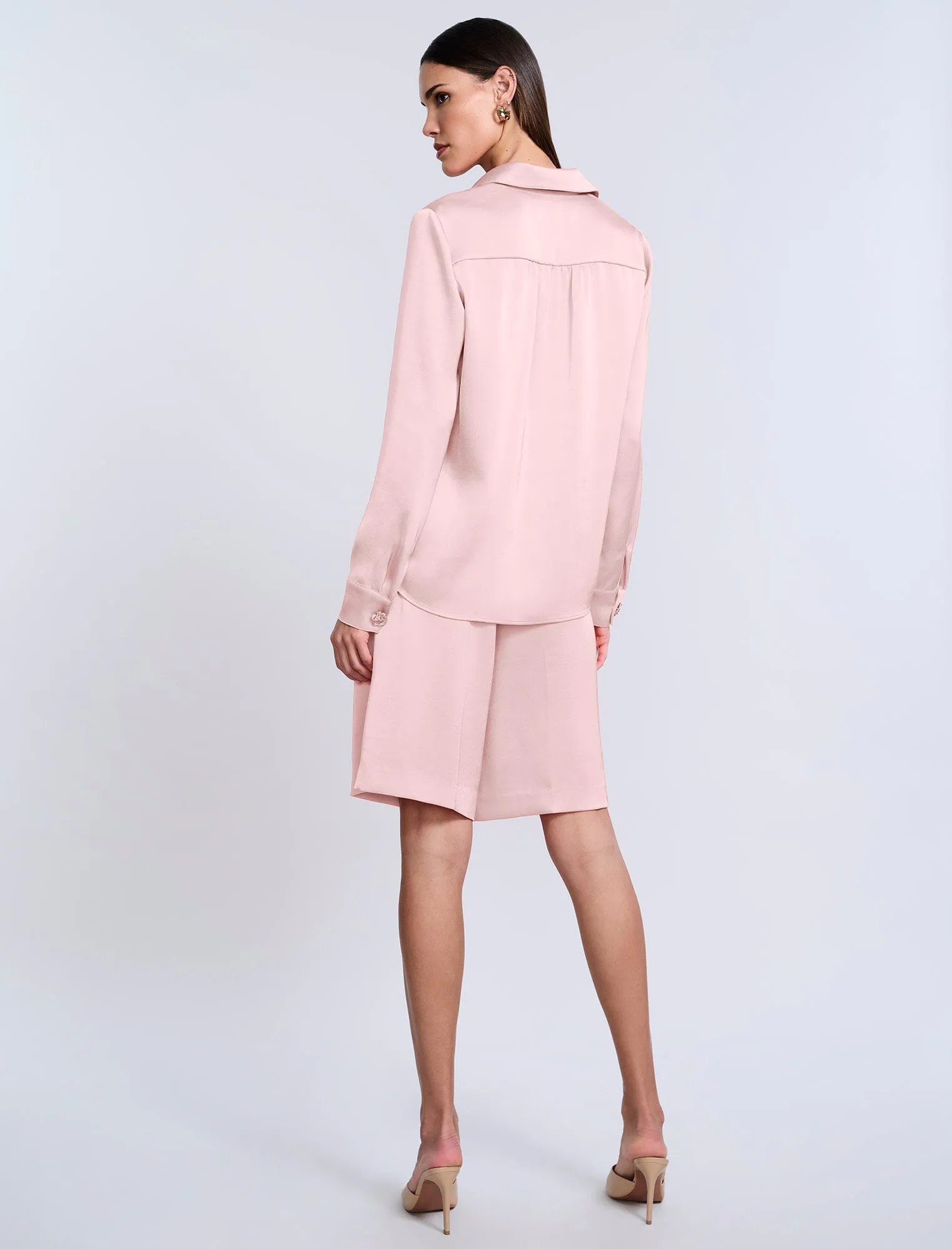 Washed Relaxed Button Down sold by BCBGMaxAzria product image thumbnail 2