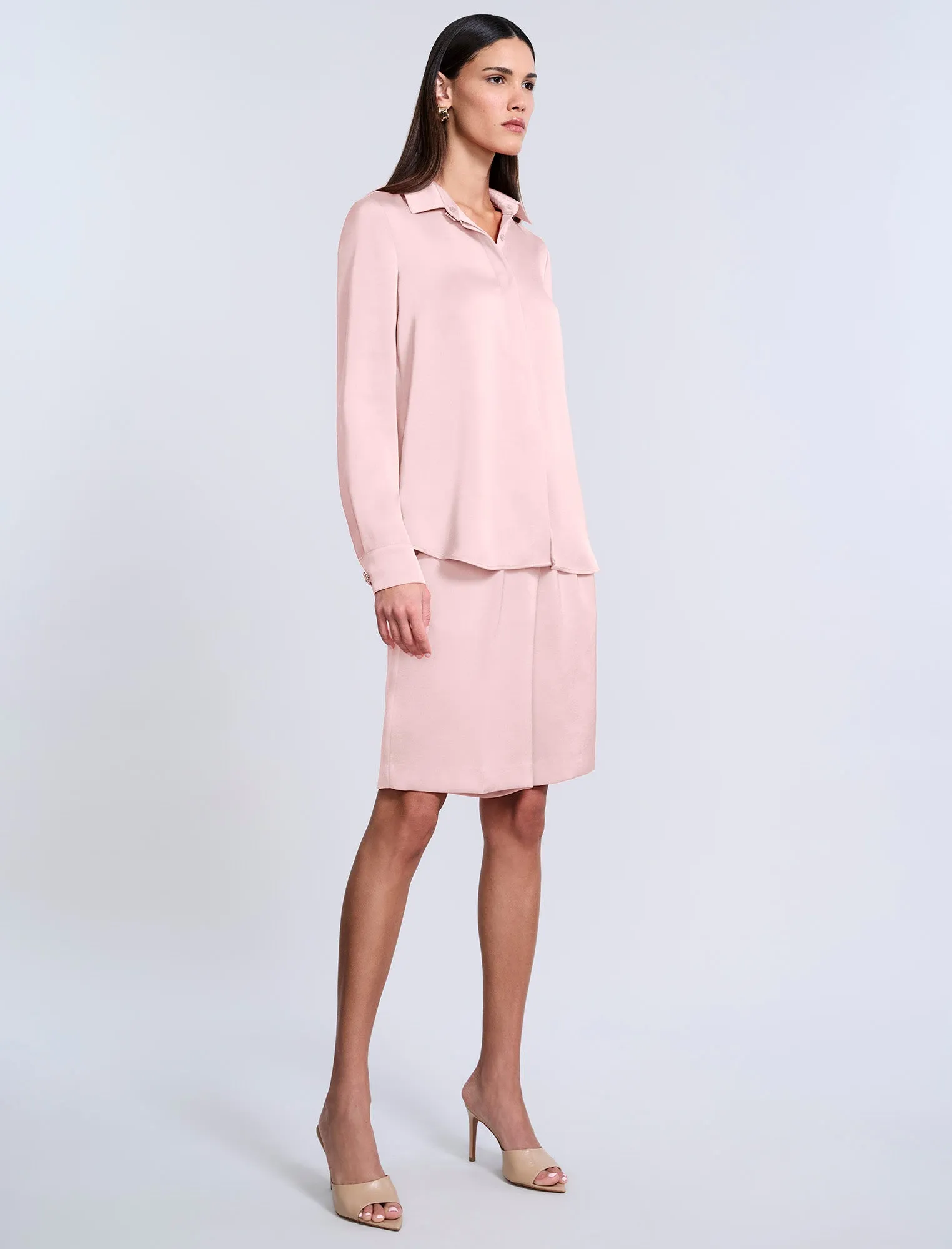 Washed Relaxed Button Down sold by BCBGMaxAzria product image thumbnail 4