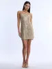 Embellished Strapless Mini Dress sold by BCBGMaxAzria