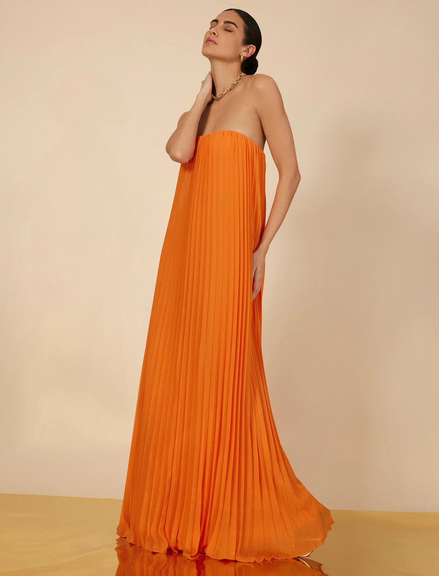 BCBG MAXAZRIA max and cleo シフォンドレス BCBG MAXAZRIA max and cleo シフォンドレス