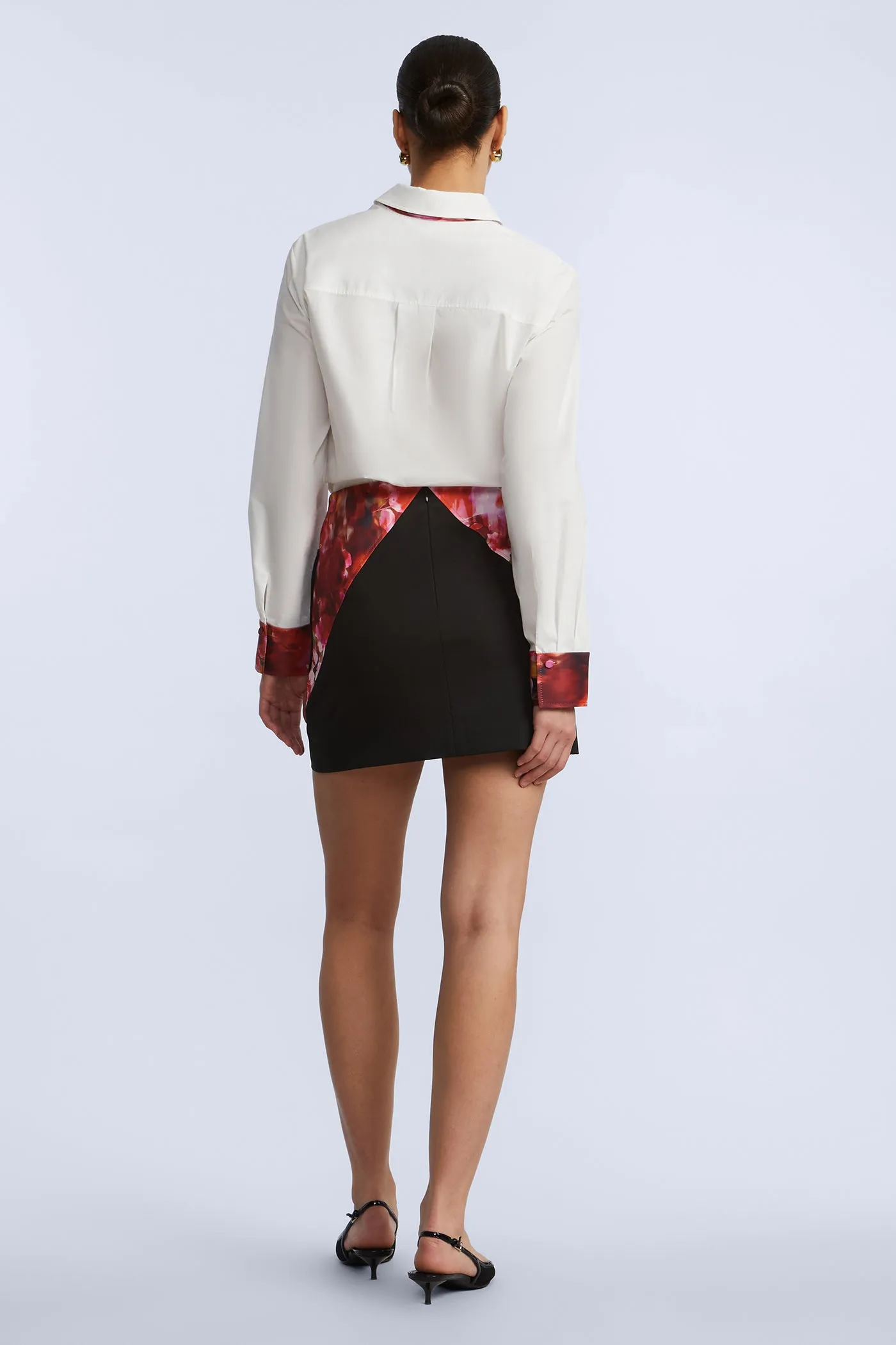 Mini Combo Skirt sold by BCBGMaxAzria product image thumbnail 2