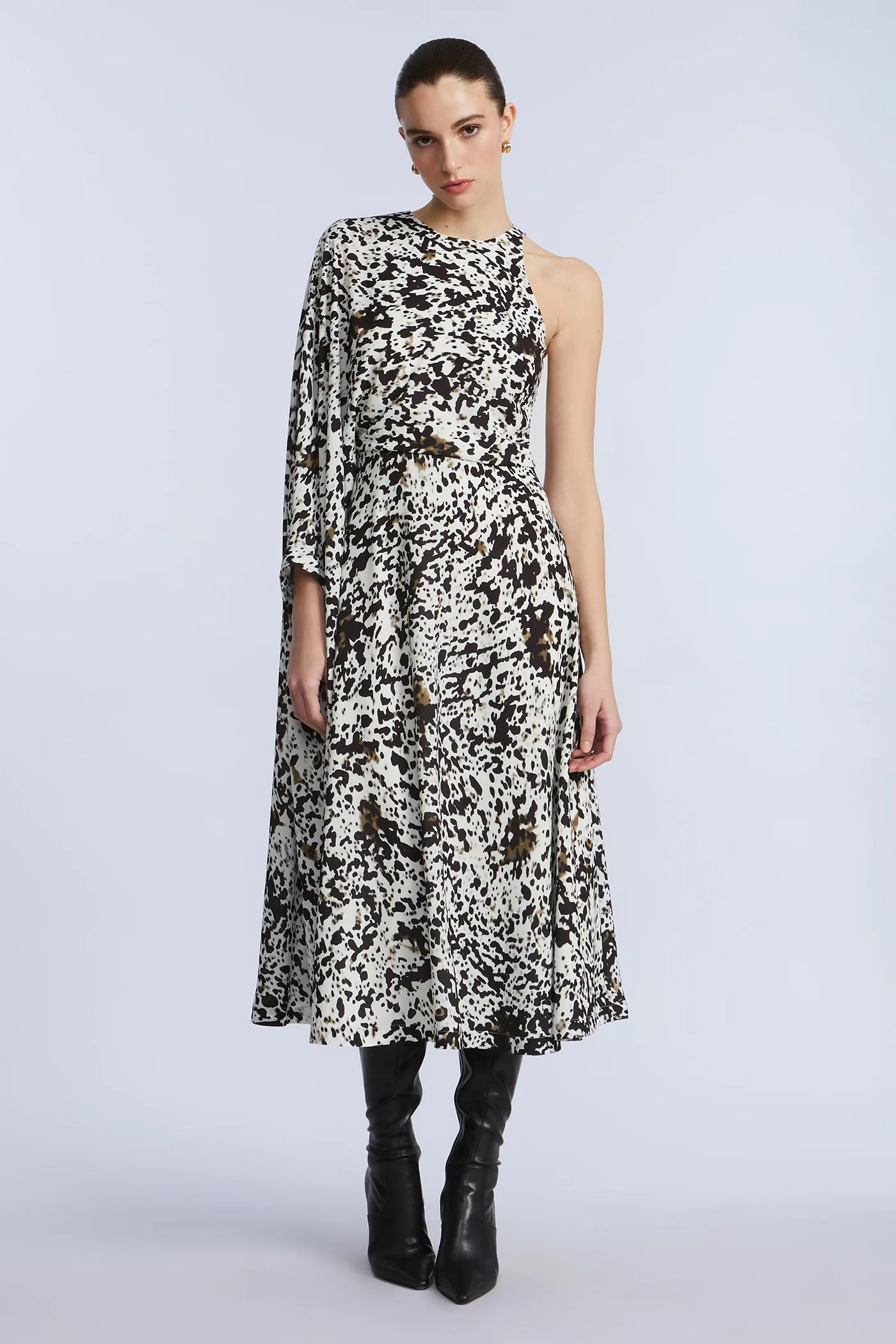 One Sleeve Midi Dress sold by BCBGMaxAzria product image thumbnail 5