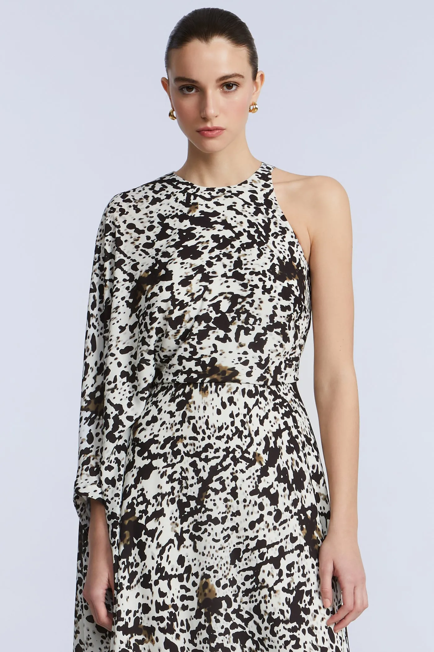 One Sleeve Midi Dress sold by BCBGMaxAzria product image thumbnail 4