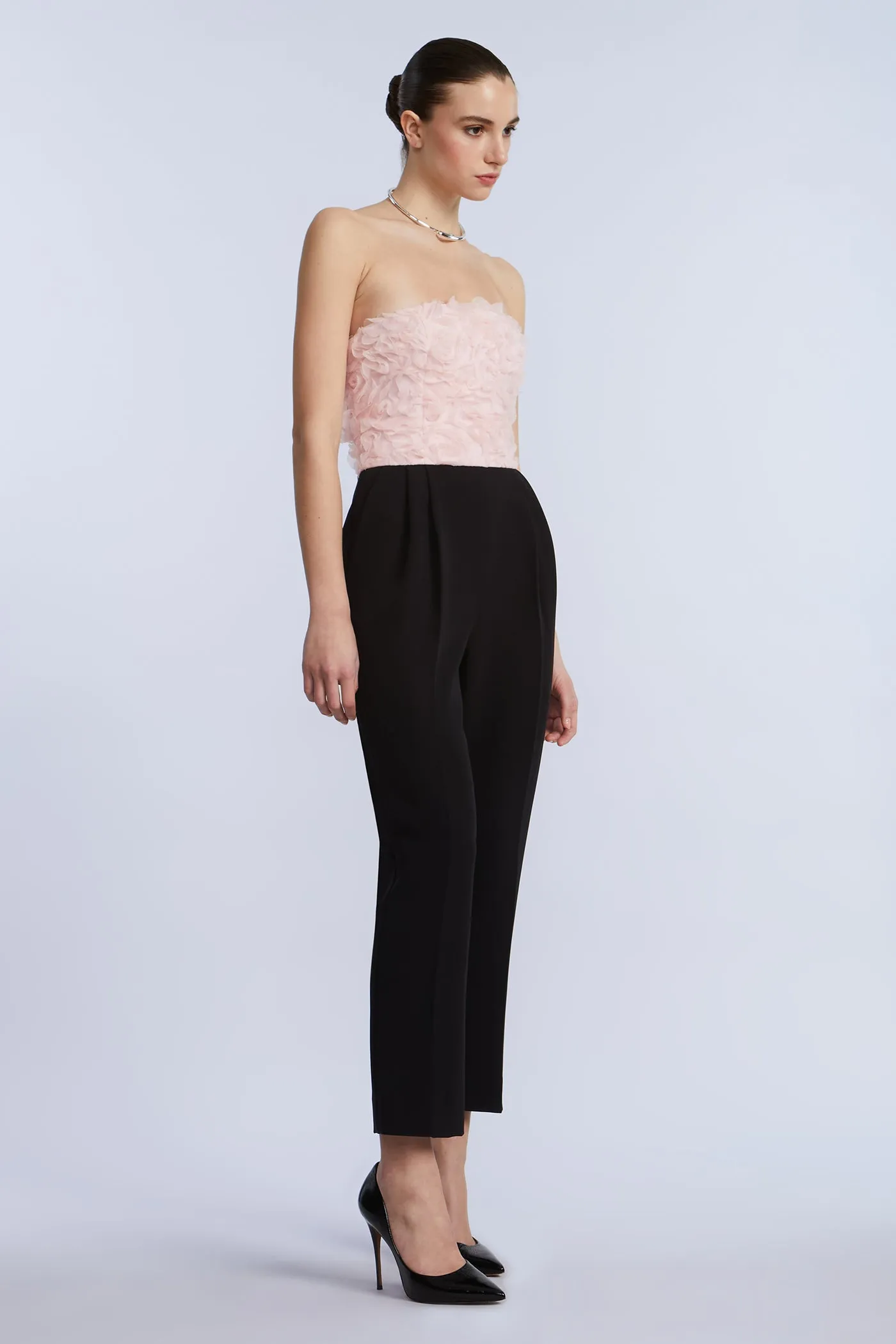 3D Floral Jumpsuit sold by BCBGMaxAzria product image thumbnail 3