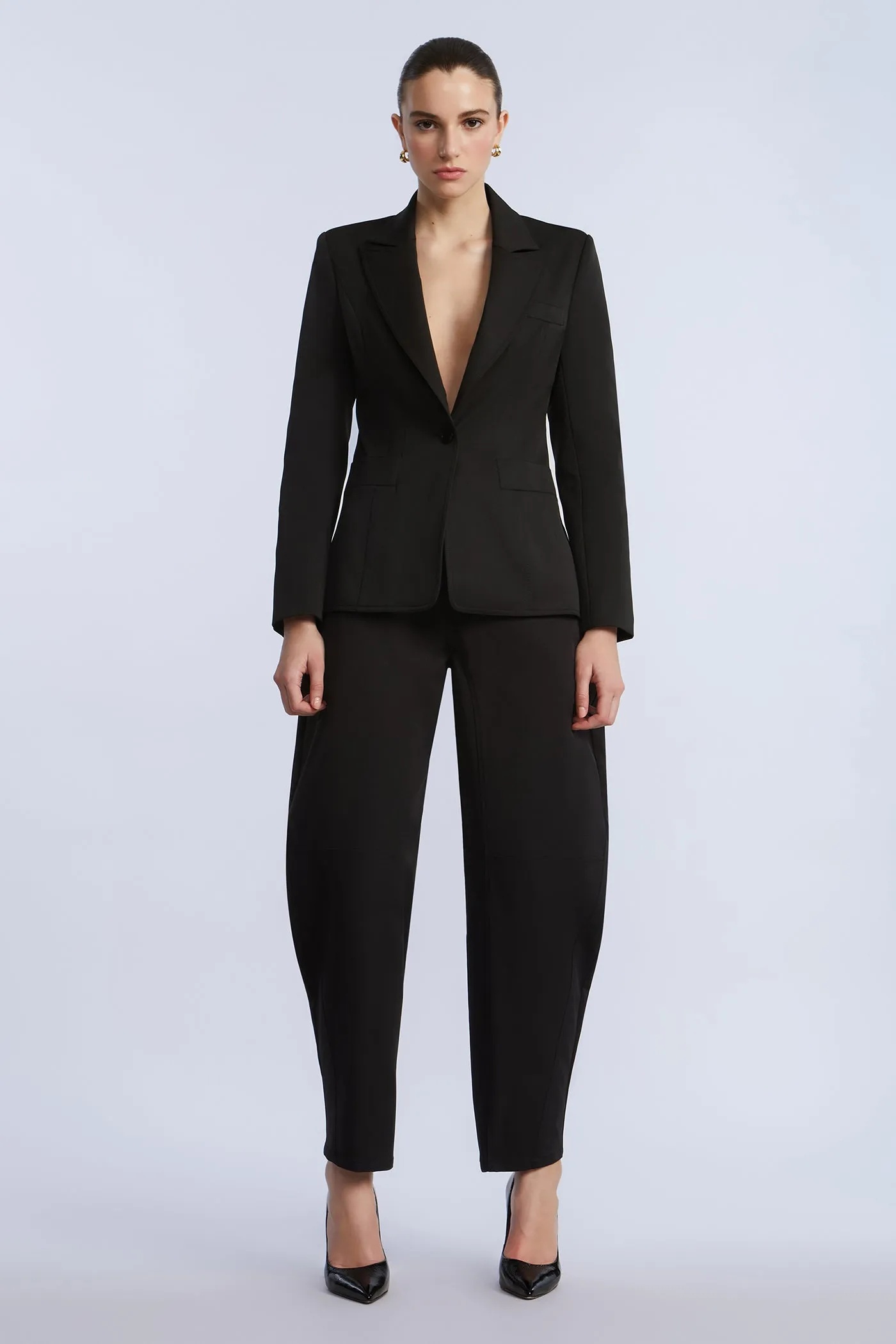 Taffeta Twill Puddle Pants sold by BCBGMaxAzria
