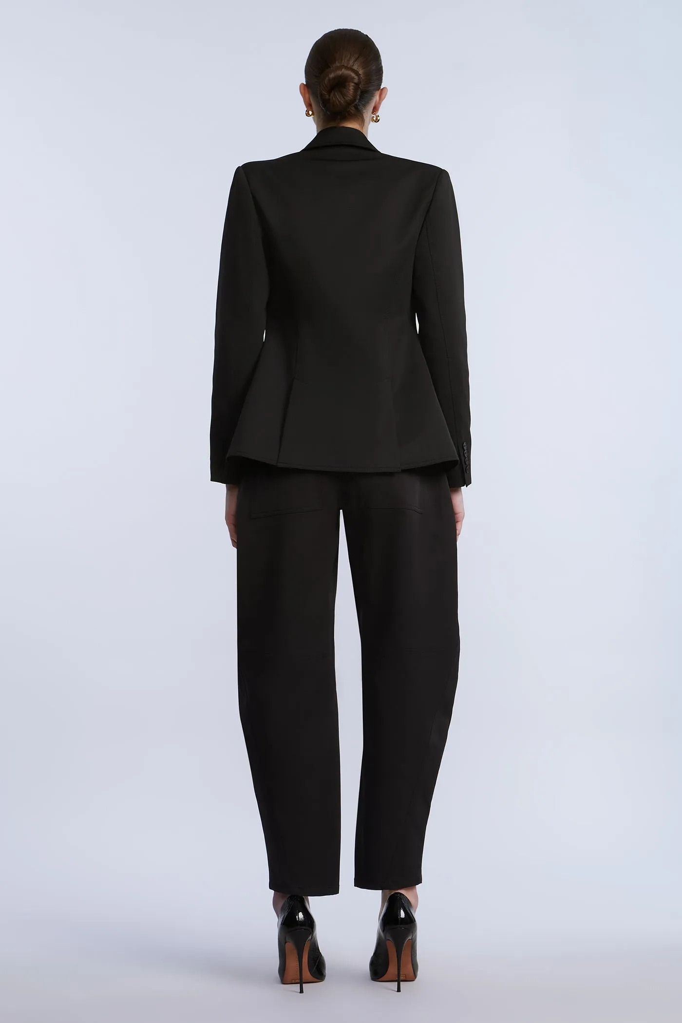 Taffeta Twill Puddle Pants sold by BCBGMaxAzria product image thumbnail 3