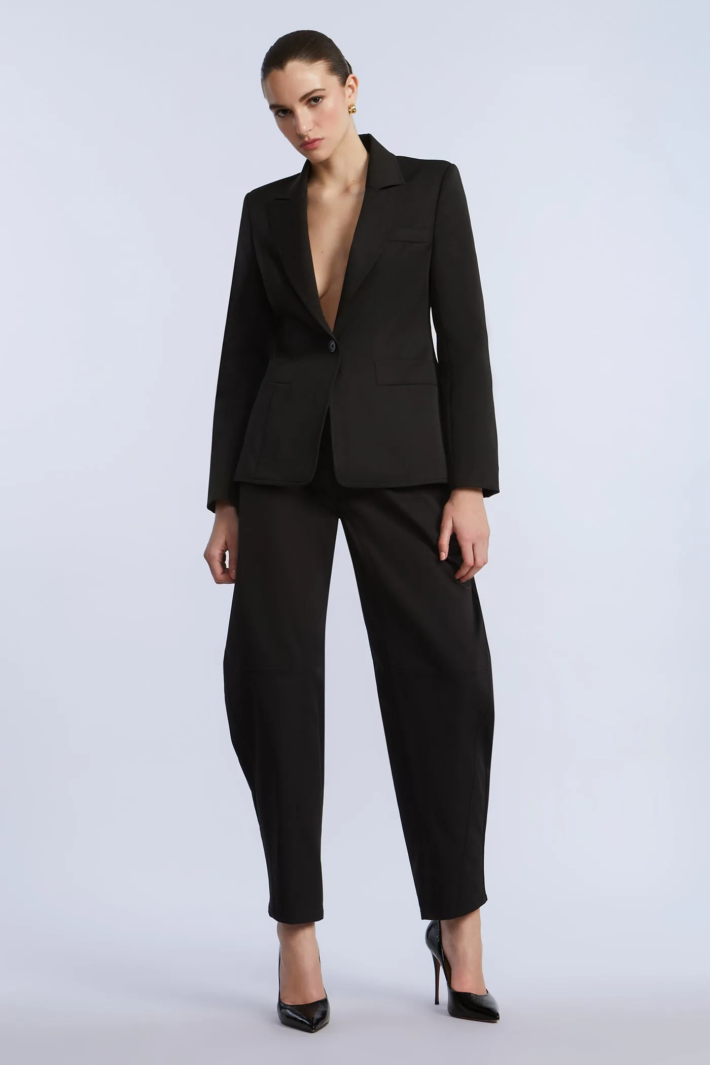 Taffeta Twill Puddle Pants sold by BCBGMaxAzria product image thumbnail 4