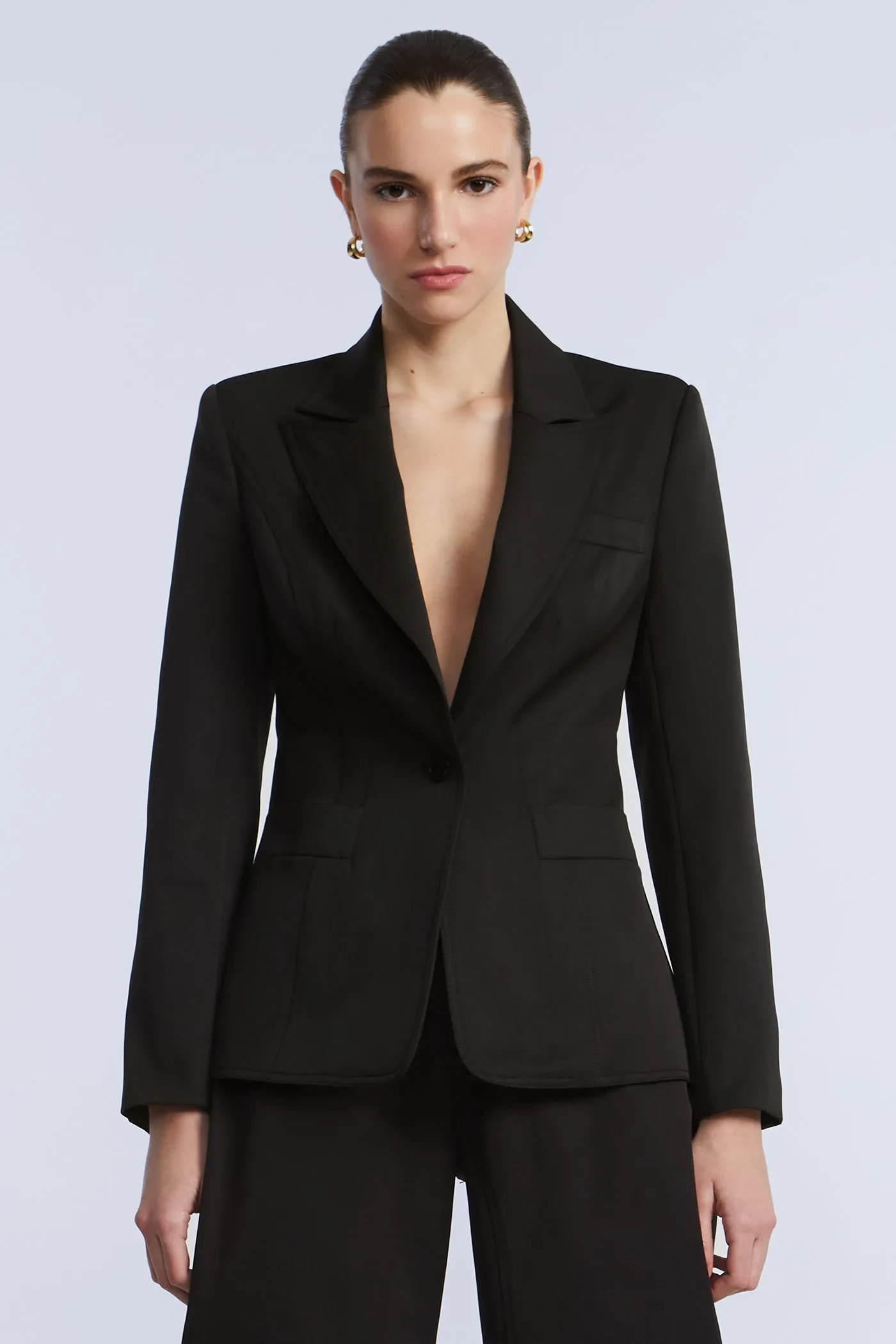Taffeta Twill Blazer sold by BCBGMaxAzria product image thumbnail 2