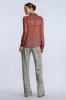 Chiffon Button Down sold by BCBGMaxAzria