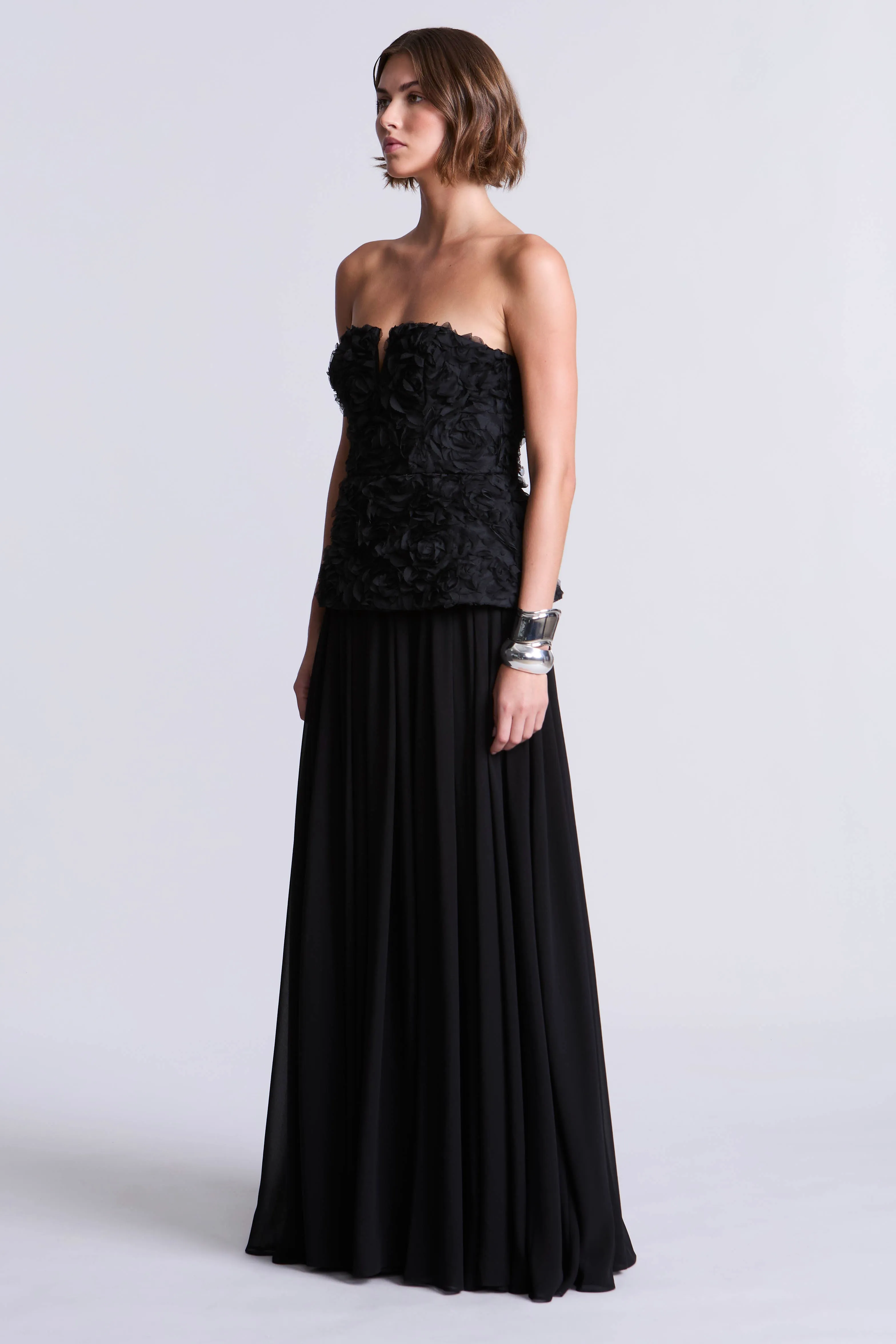 3D Floral Gown sold by BCBGMaxAzria product image thumbnail 5