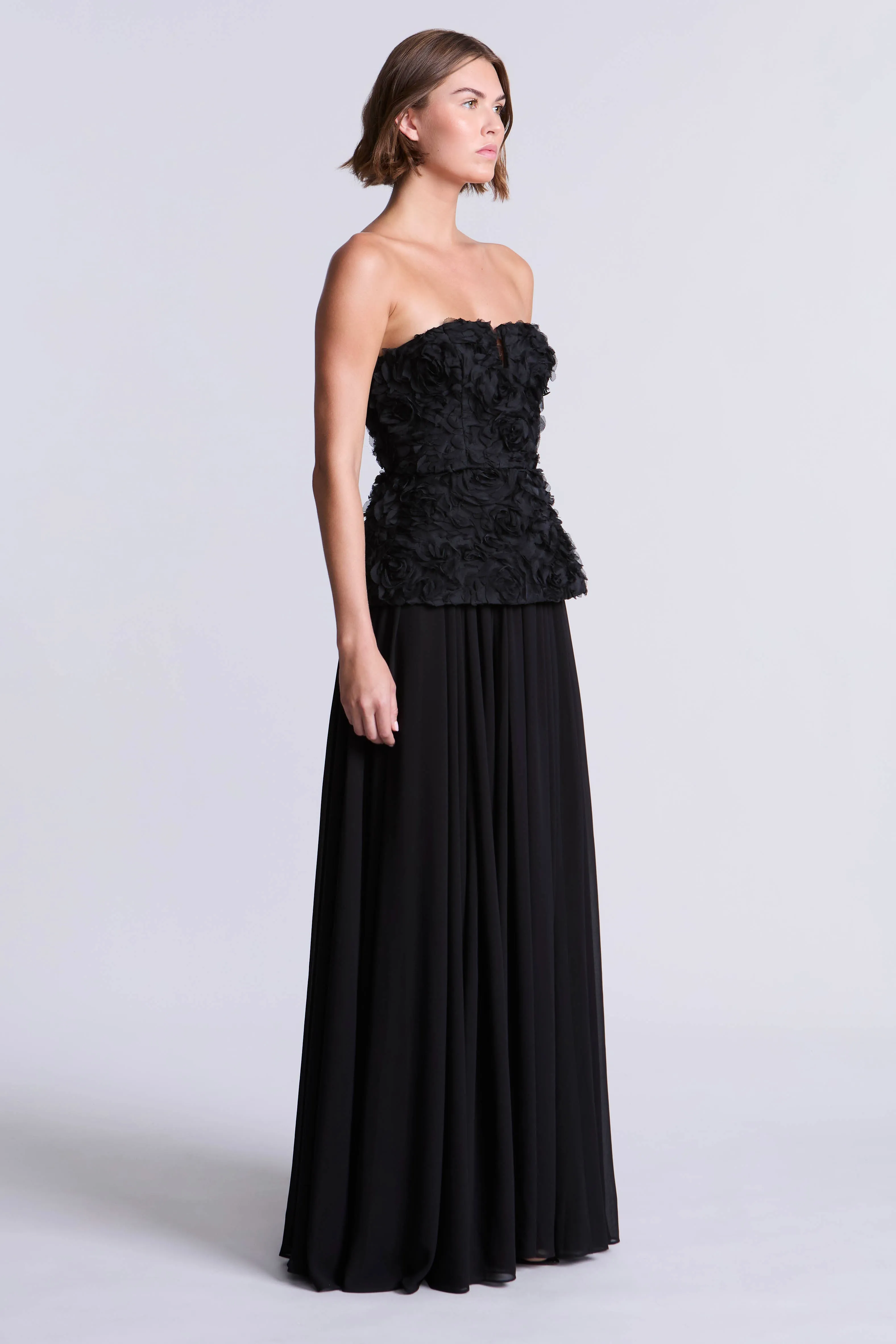 3D Floral Gown sold by BCBGMaxAzria product image thumbnail 3