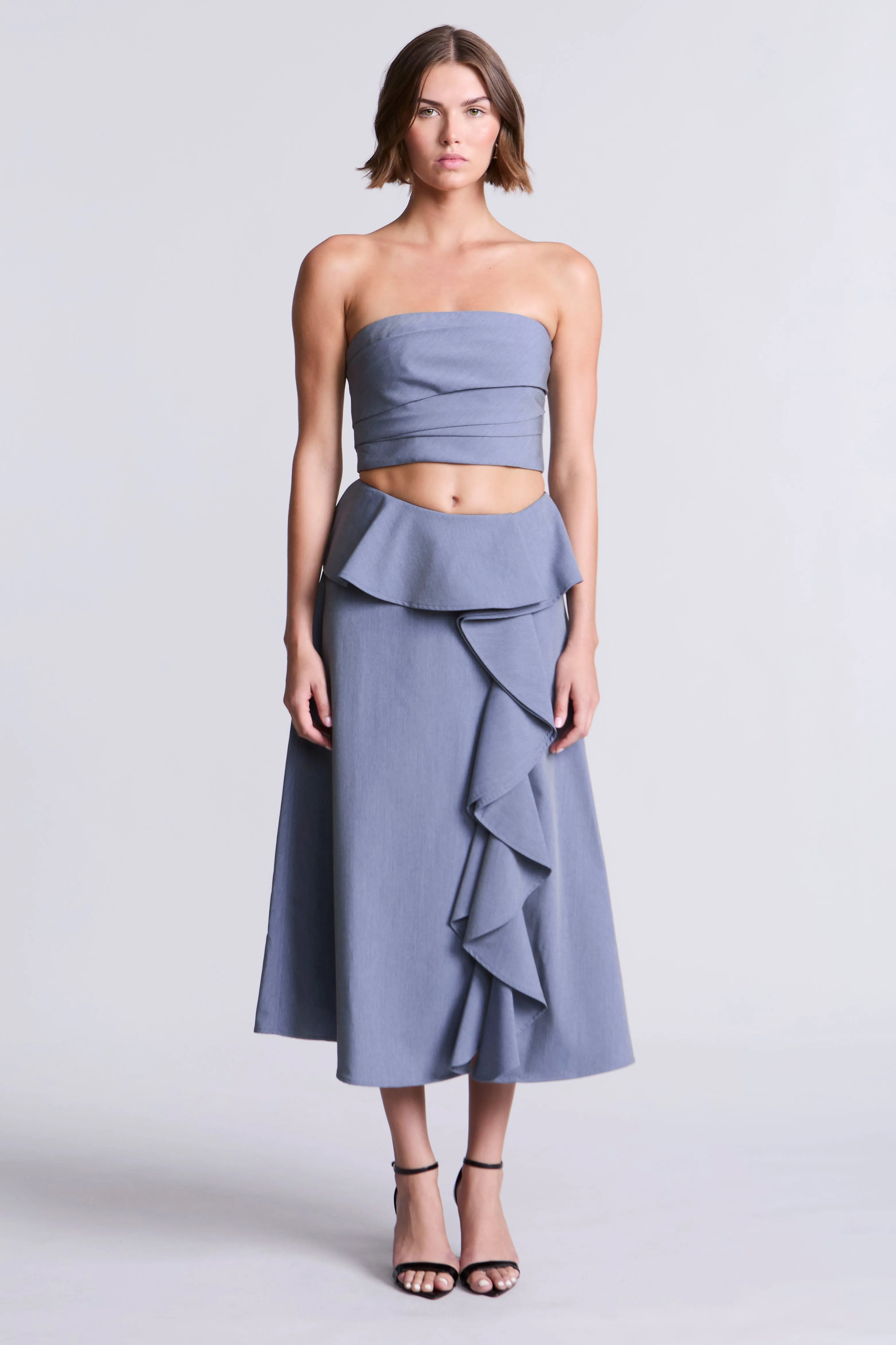 Cascade Midi Skirt sold by BCBGMaxAzria