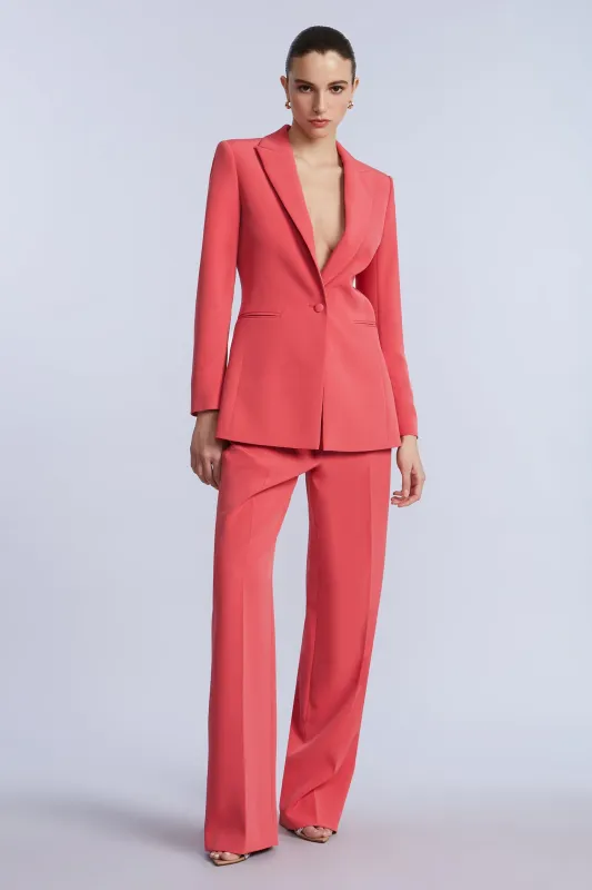 Cady Relaxed Straight Pant sold by BCBGMaxAzria