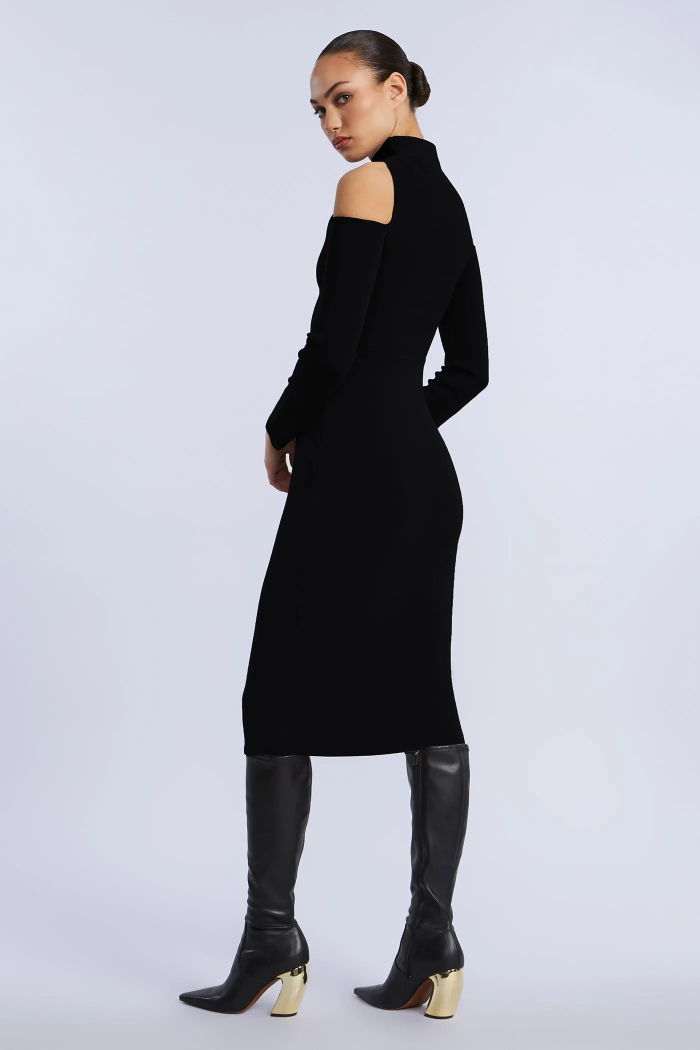 Cutout Cold Shoulder Dress sold by BCBGMaxAzria product image thumbnail 5
