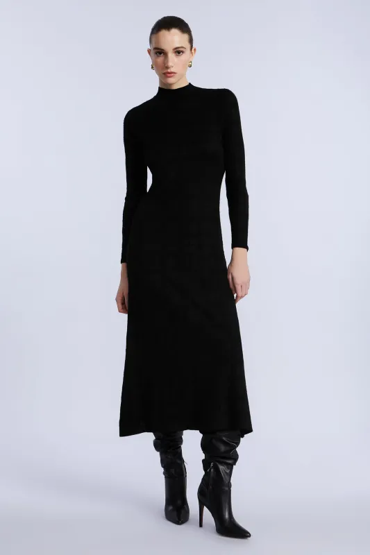Turtleneck Openweave Dress sold by BCBGMaxAzria