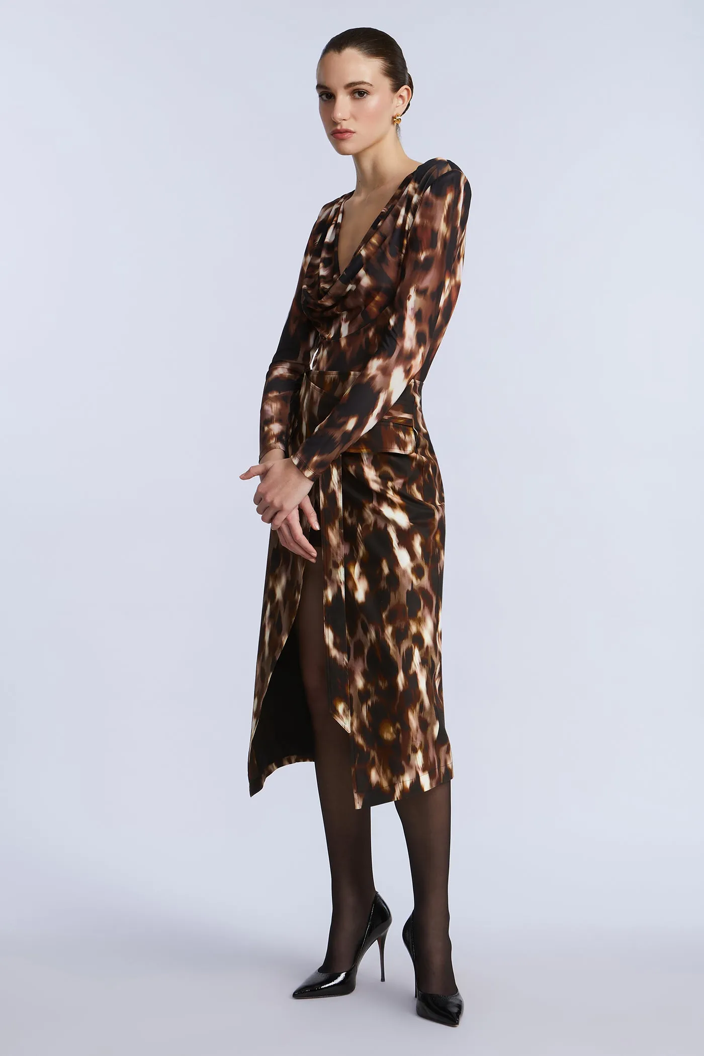 Printed Bodysuit sold by BCBGMaxAzria product image thumbnail 5