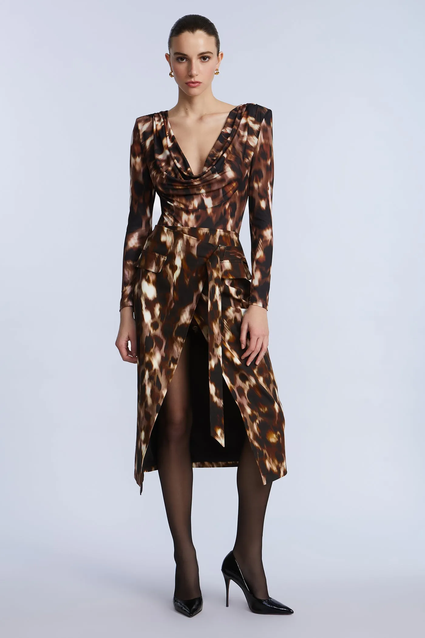 Printed Bodysuit sold by BCBGMaxAzria product image thumbnail 4