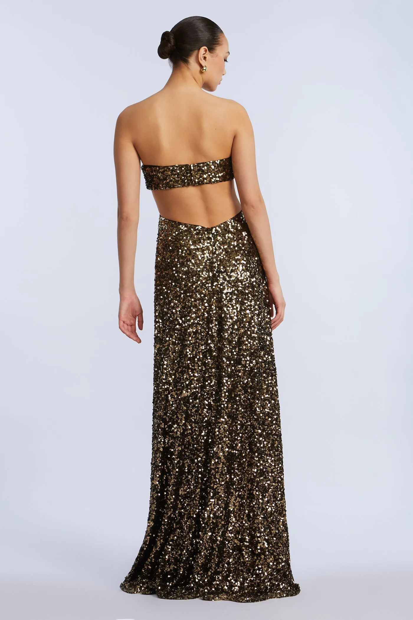 Sequin Strapless Gown sold by BCBGMaxAzria product image thumbnail 2