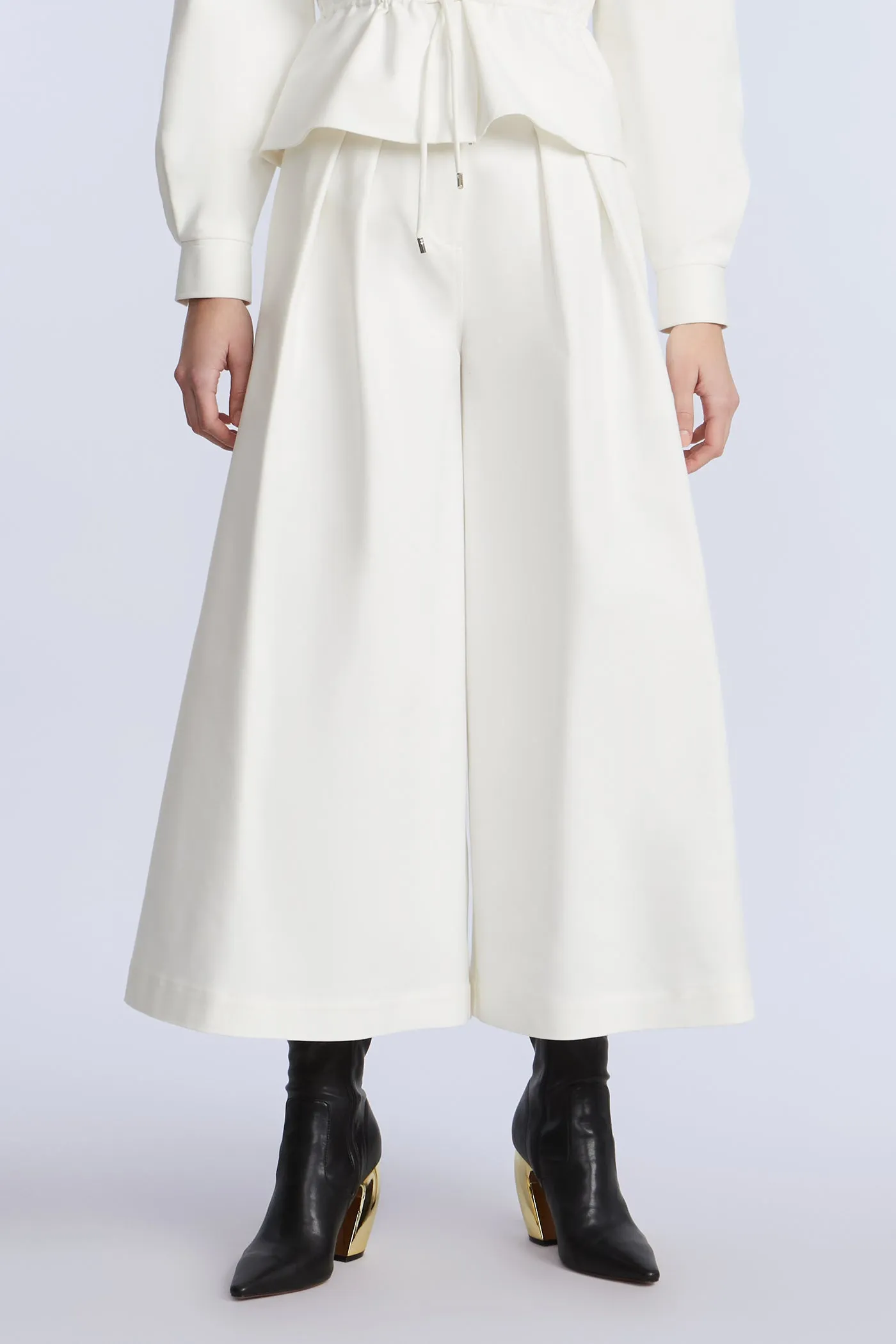 Pleated Front Crop Pant sold by BCBGMaxAzria product image thumbnail 2