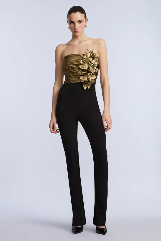 Flower Detail Jumpsuit sold by BCBGMaxAzria