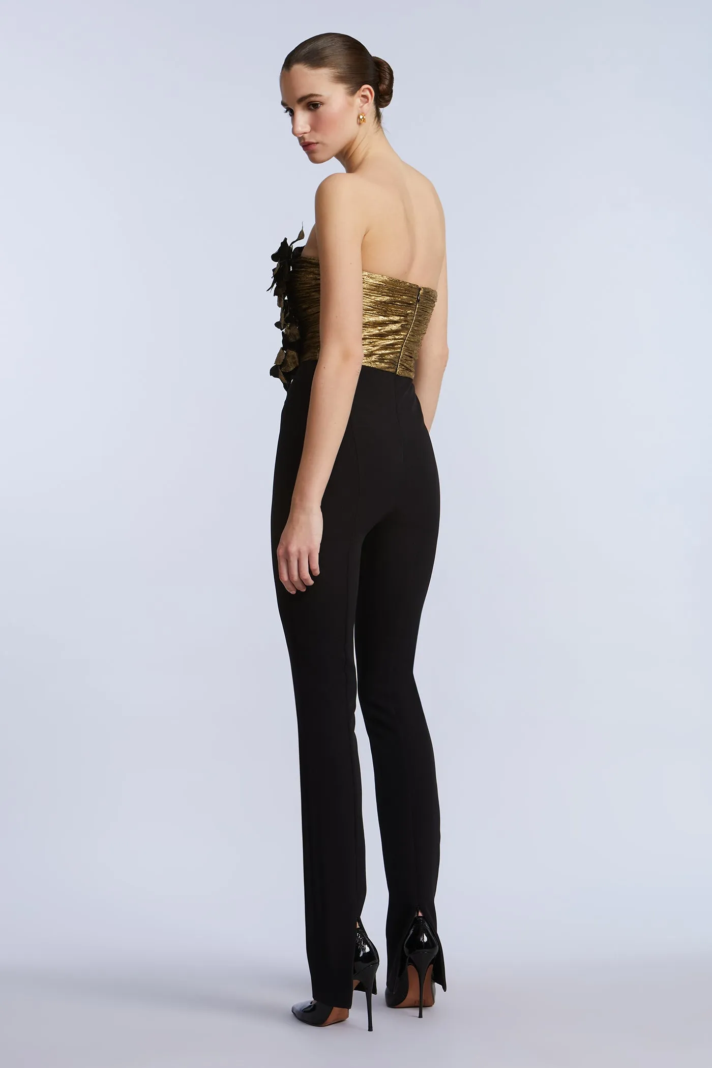 Flower Detail Jumpsuit sold by BCBGMaxAzria product image thumbnail 2