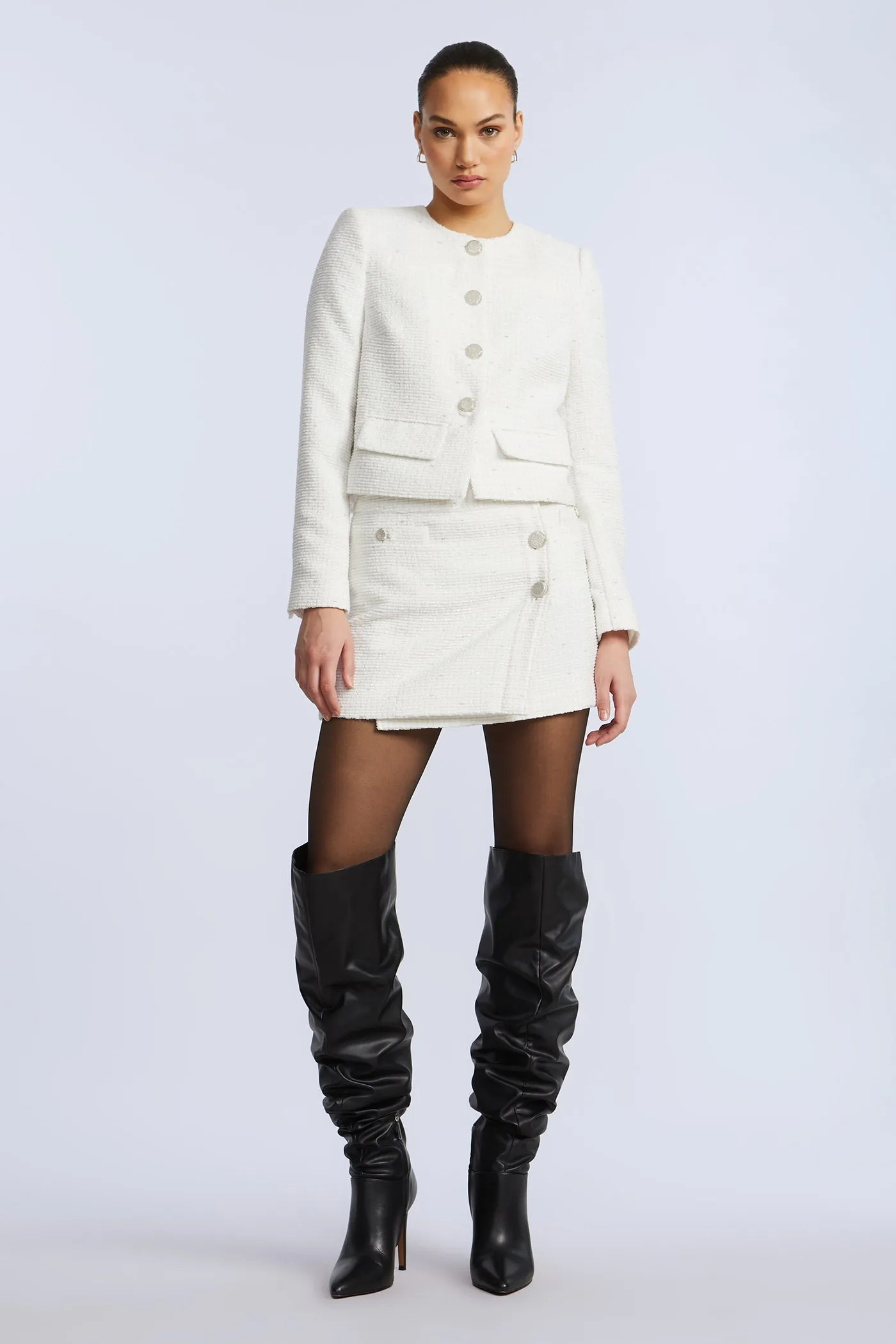 Tweed Chasseur Jacket sold by BCBGMaxAzria