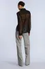 Chiffon Button Down sold by BCBGMaxAzria