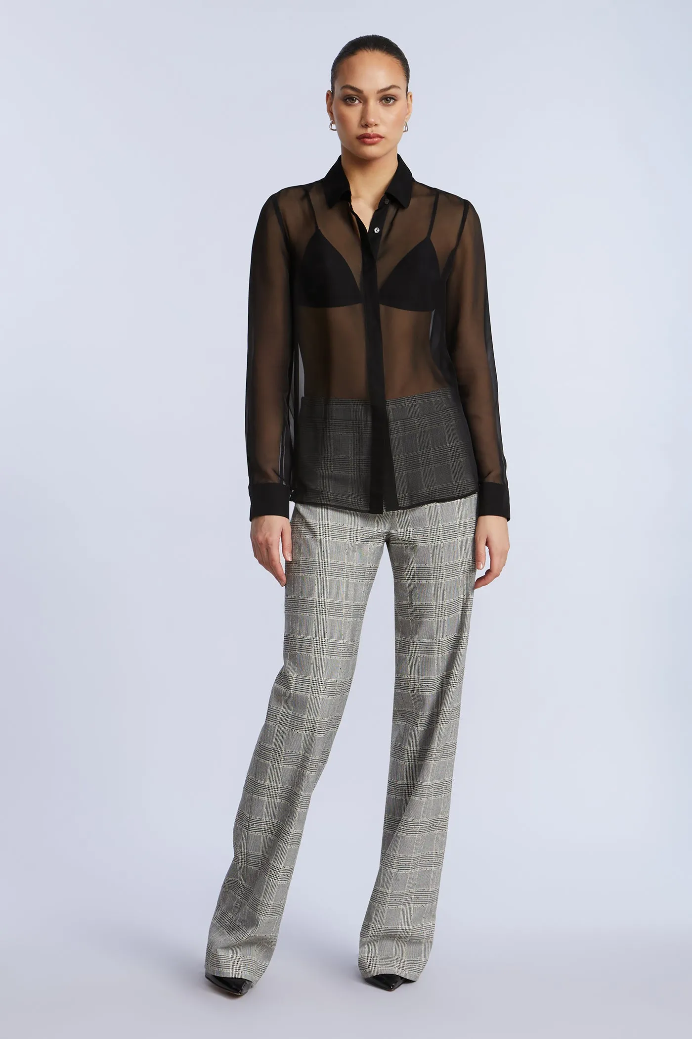 Glen Plaid Pant sold by BCBGMaxAzria product image thumbnail 5