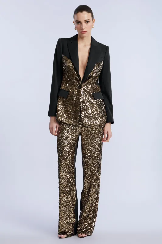 Sequin Mix Blazer sold by BCBGMaxAzria