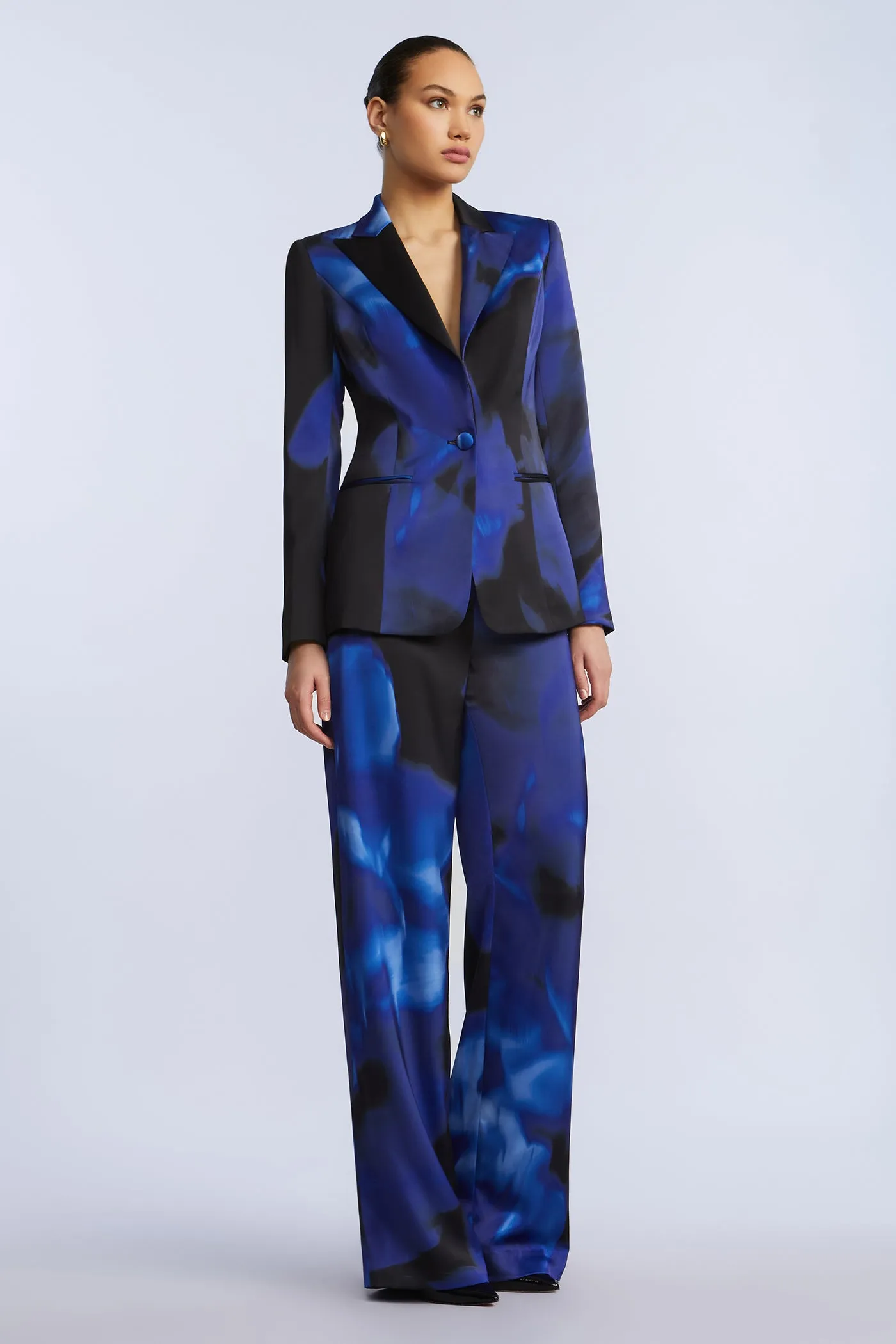 Rose Printed Blazer sold by BCBGMaxAzria product image thumbnail 5