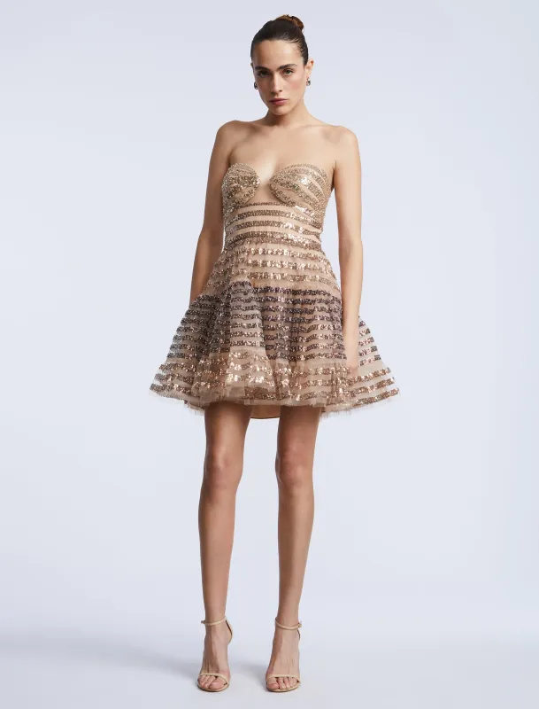 Ombre Sequin Dress sold by BCBGMaxAzria