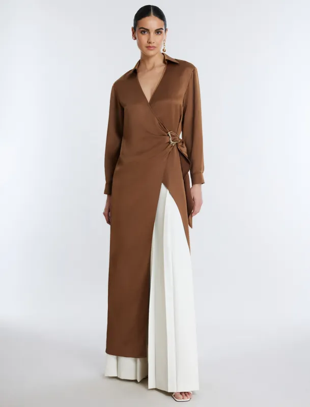 Cedar Top in Silk and Viscose | Parallel