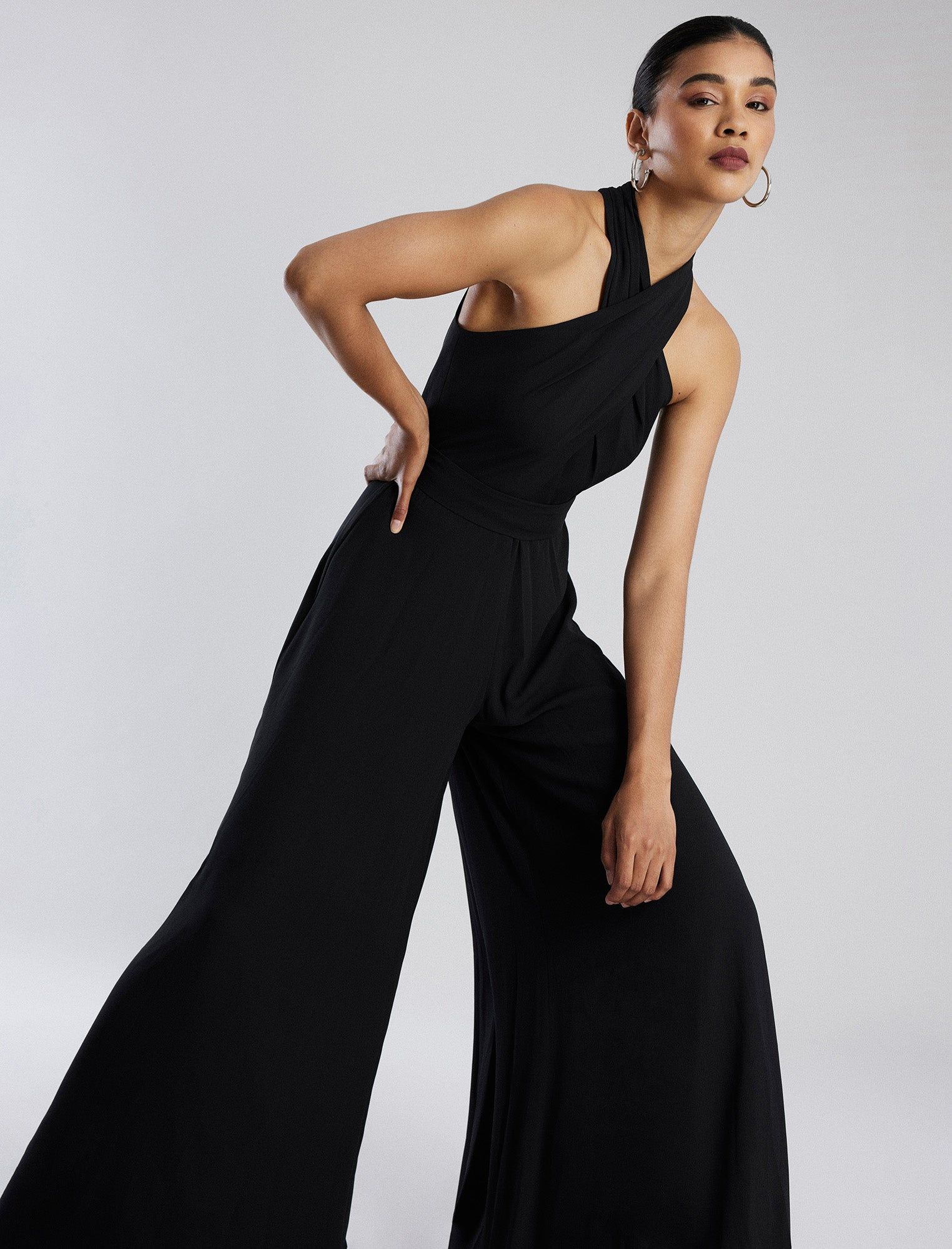 Garth Halter Jumpsuit sold by BCBGMaxAzria product image thumbnail 3