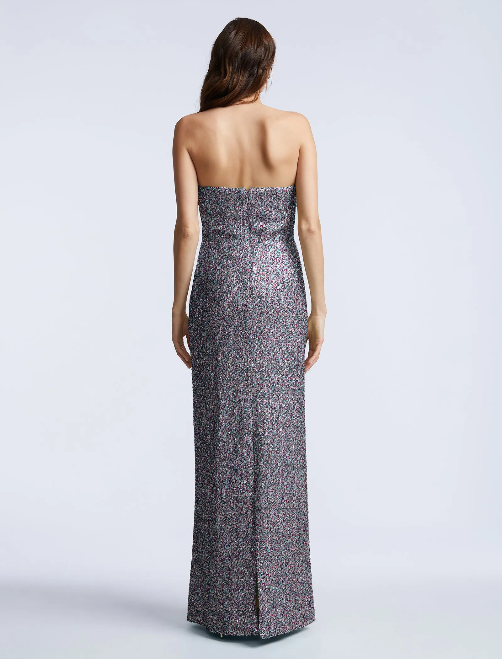 Plunging U Neckline Gown sold by BCBGMaxAzria product image thumbnail 2